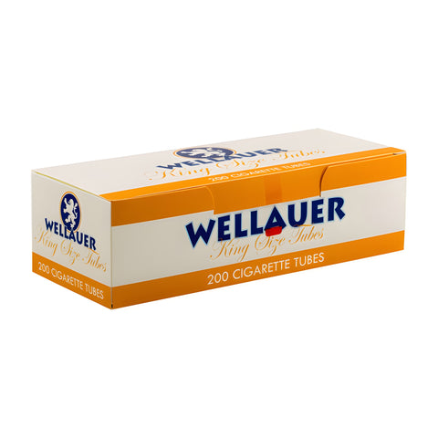 Tubes à cigarettes Wellauer King Size - 200 unités x 5 paquets