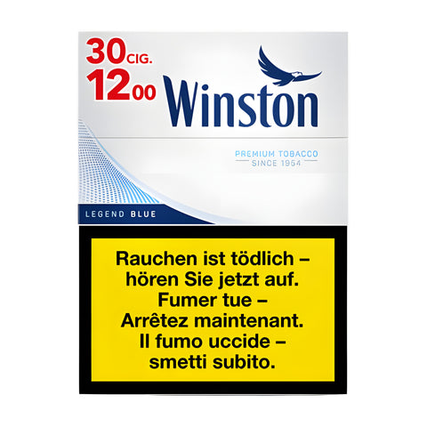 Winston Blue Paquet Grand format