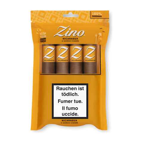 Cigare Zino Nicaragua Gordo, pack de 4 fraîcheur
