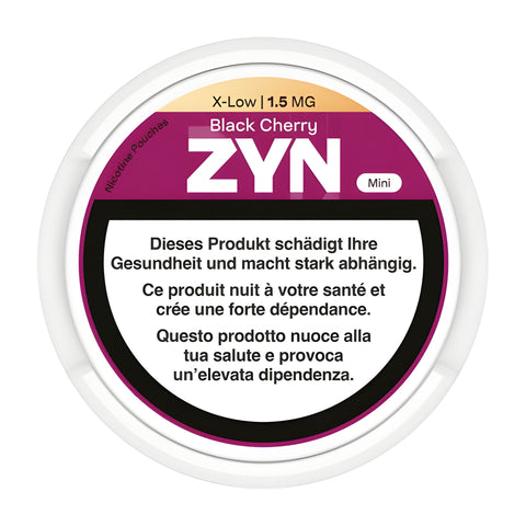 Zyn Black Cherry Mini X-Low 1,5 mg