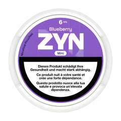 Zyn Blueberry Mini 6 mg 20 pièces