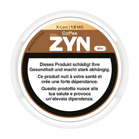 Zyn Coffee Mini X-Low 1,5 mg 20 sachets