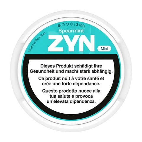 Zyn Spearmint Mini 3mg