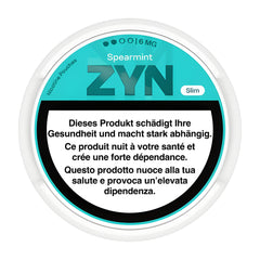Zyn Spearmint Slim 6 mg