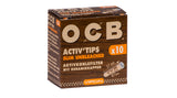 OCB Virgin Unbleached Aktivkohlefilter 7mm, 10 Stk.20-er Display