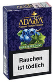 10 x Adalya Tabak Blueberry Mint 50g