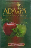 10 x Adalya Tabak Two Apples Mint 50g