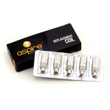 5 x Aspire BVC Coil 1.8 Ohm