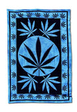 Batik Tagesdecke Big Leaf