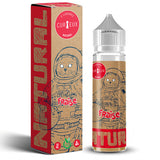 E-Liquid Natural Fraise, CURIEUX 50ml ''Shortfill''