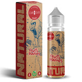 E-Liquid Natural Fruits Rouges, CURIEUX 50ml ''Shortfill''