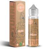 E-Liquid Natural Pêche, CURIEUX 50ml ''Shortfill''