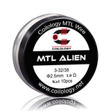 COILOLOGY Vorgewickelte Coil - MTL Alien, Ka1 1.0ohm