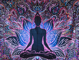 Wandtuch Psychedelic Buddha - 200 x 180cm