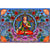 Baumwollwandtuch Buddha Lotus mit 3D Brille 150 x 220cm