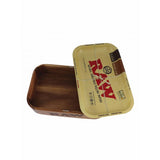 RAW Holzbox mit Rolling Tray-Deckel